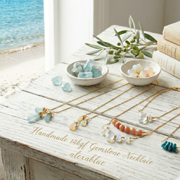 Necklace – Alexablue Natural stone jewelry ＆ HomeDecor
