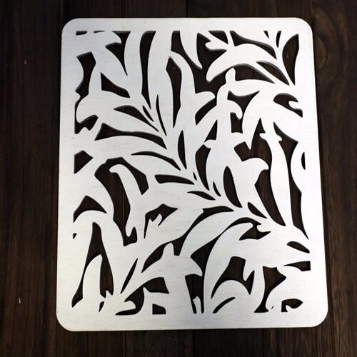Asian Leaf Wall Art (M size) Interior Panel