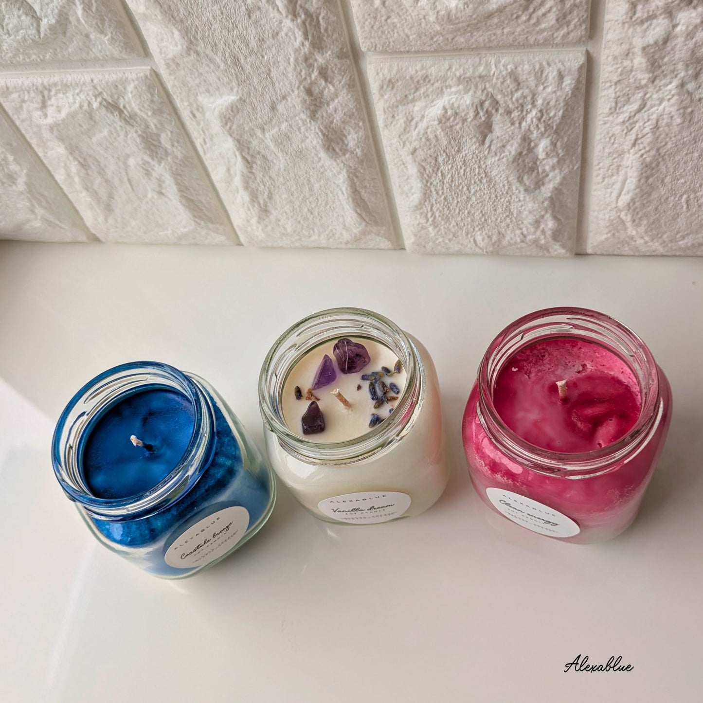 Petit Aroma Soy Candle Set, Candle Gift Set