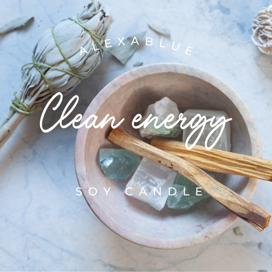 Clean Energy S-Size Soy Candle Sage Candle