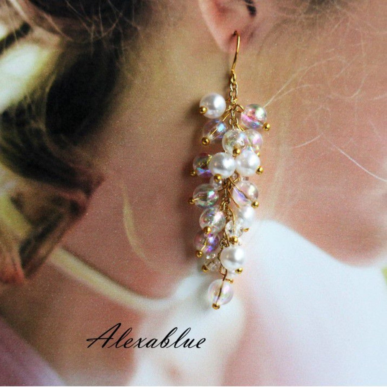 Wedding Accessories Pearl Earrings