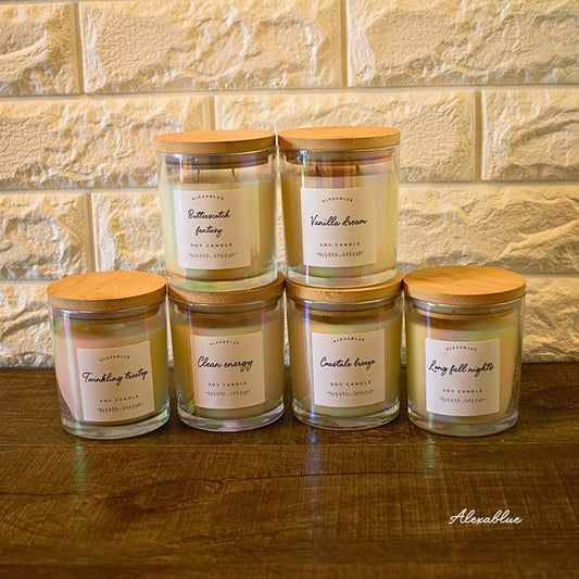 Choose from 6 Types of American Fragrance Aroma Candles!