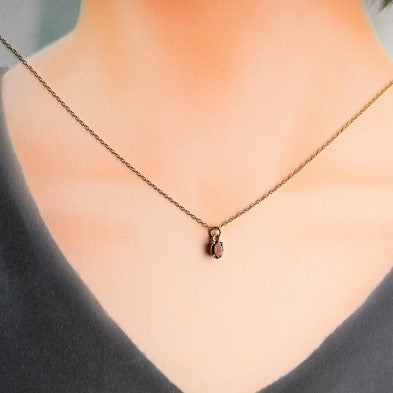Choose Your Color! Candy-Colored Tourmaline Necklace K14GF October Birthstone