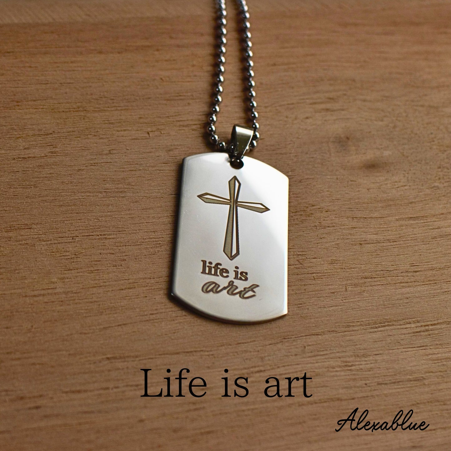 Selectable! Unisex Military Dog Tag Necklace Original Necklace With Engraving