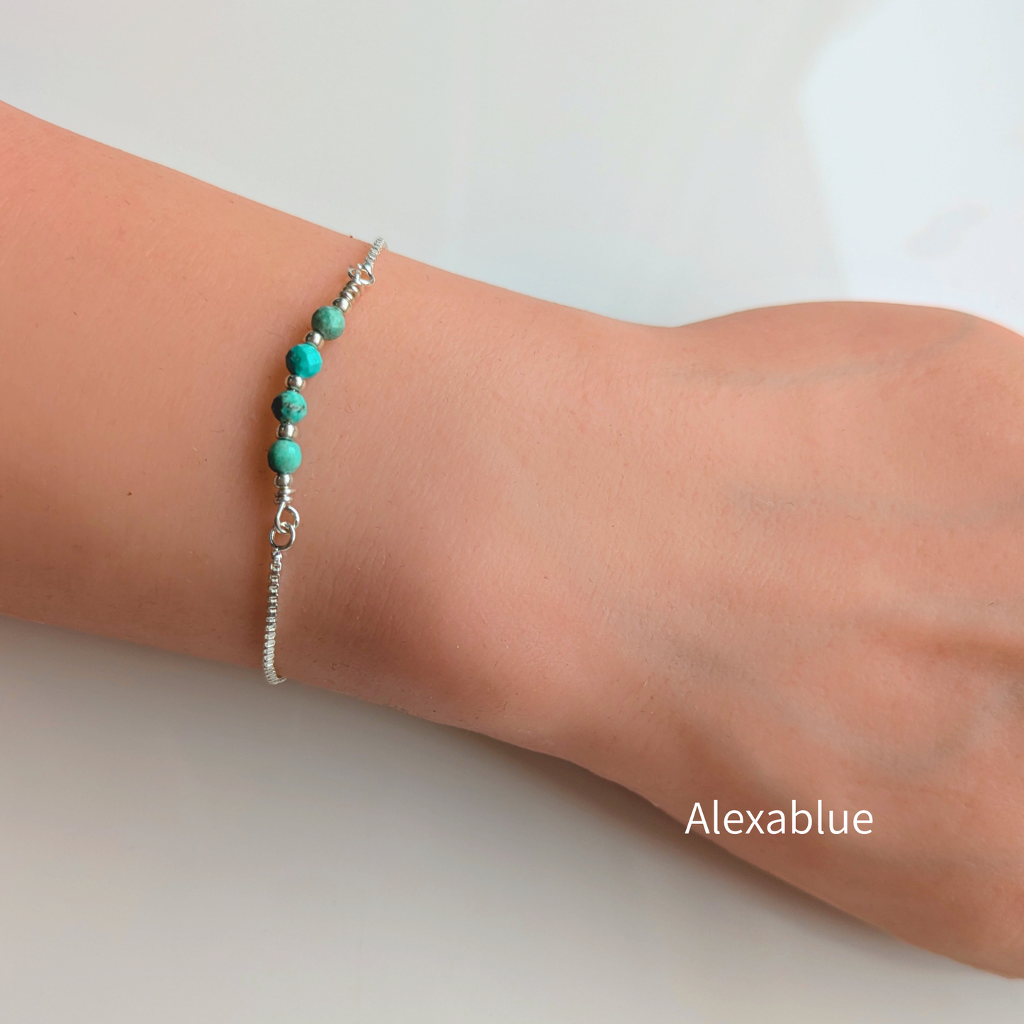 Turquoise Jewelry Set｜Stainless American Earrings & Bracelet