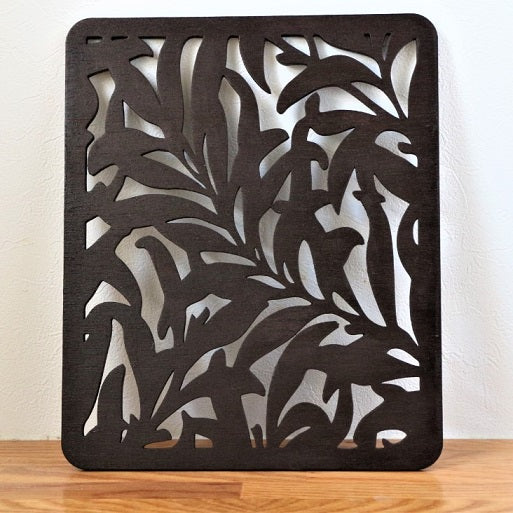 Asian Leaf Wall Art (M size) Interior Panel